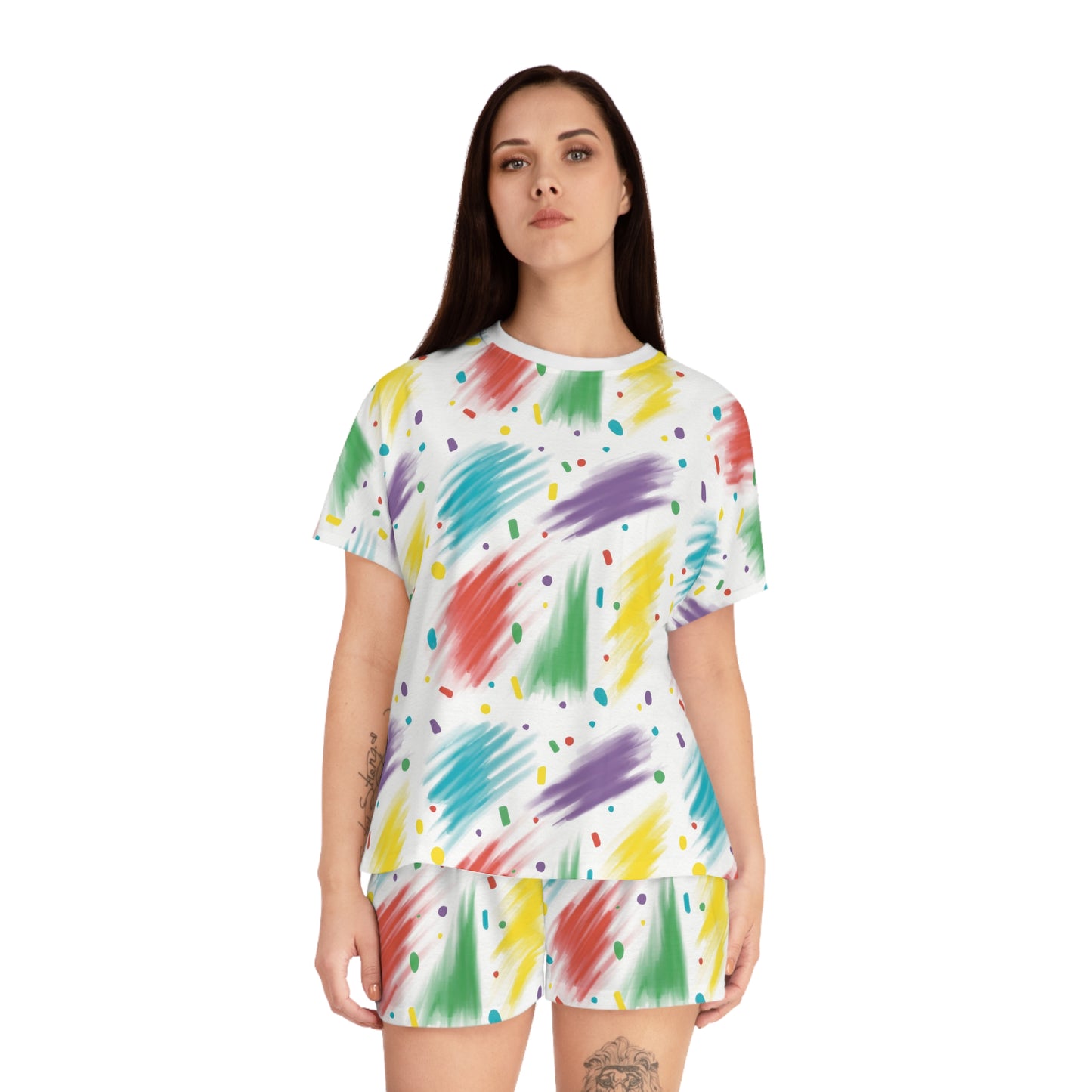 Women's Short Pajama Set (AOP)