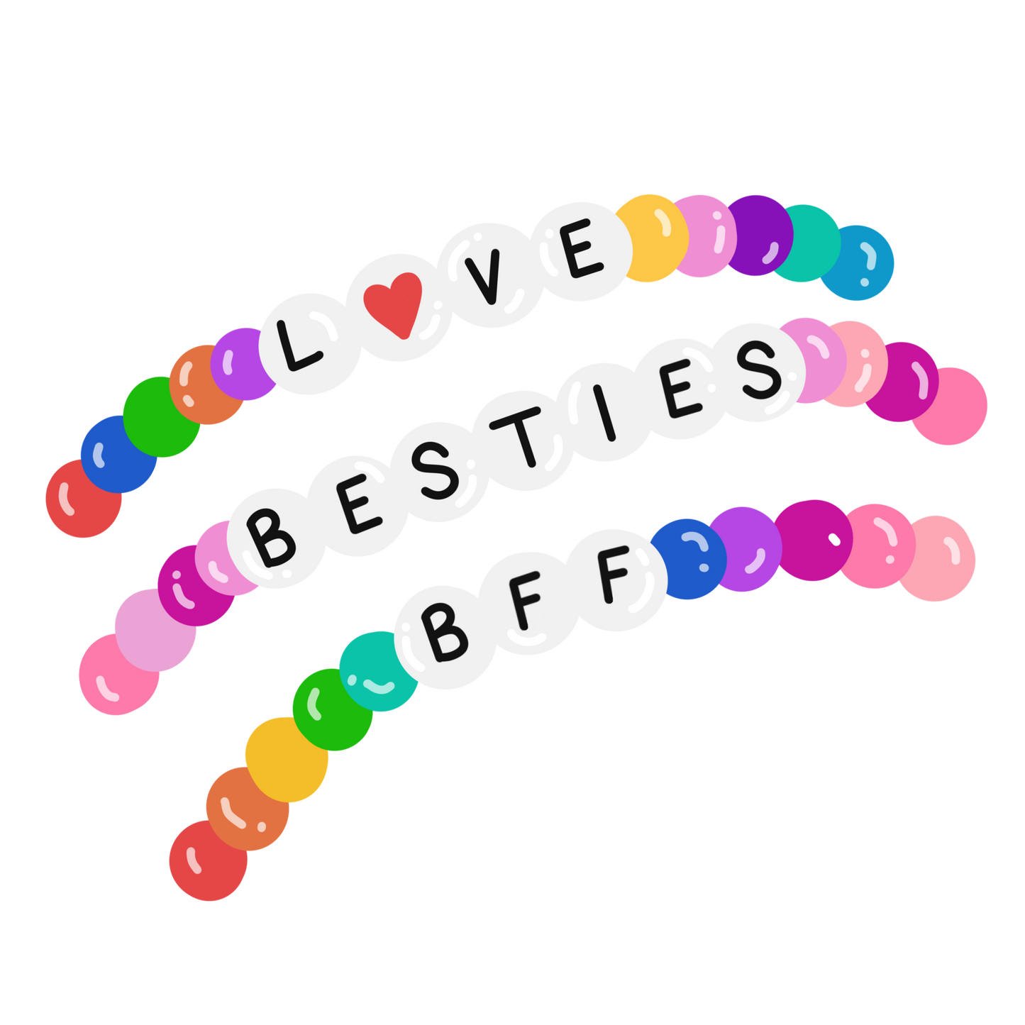 DIY KIT - Customized Friendship Bracelet (Beads)
