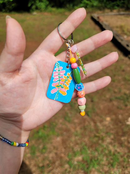 Mini-Painting Keychain - #6 Snapdragons