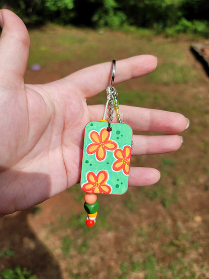 Mini-Painting Keychain - #15 Daisies